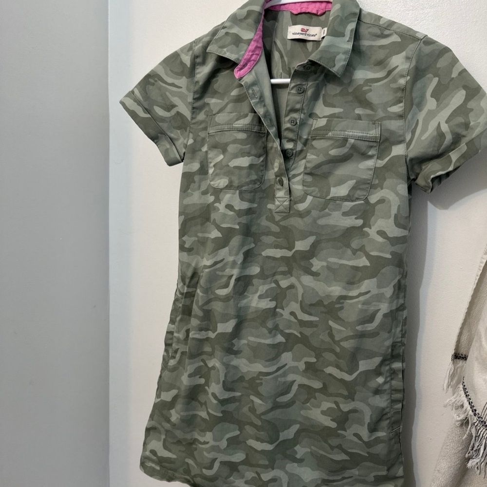 Vineyard Vines Kids Camo Dress